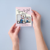 Het binden van de knoop - de Uitnodiging van de Pa Flyer (Hand)