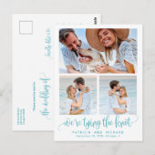 Het binden van de knoop die sparen Datum 3 Foto Briefkaart (Voorkant / Achterkant)