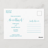 Het binden van de knoop die sparen Datum 3 Foto Briefkaart (Achterkant)