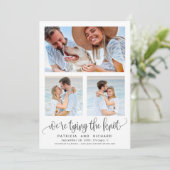 Het binden van de knoop die sparen Datum 3 Foto Kaart (Staand voorkant)