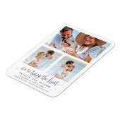 Het binden van de knoop die sparen Datum 3 Foto Magneet (Linkerzijde)