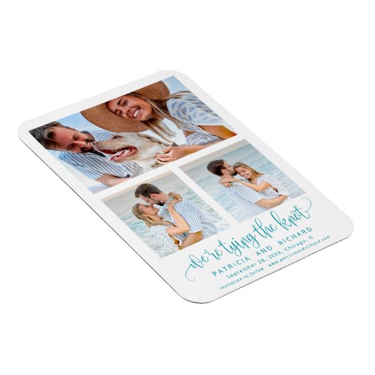 Het binden van de knoop die sparen Datum 3 Foto Magneet (Rechterzijde)