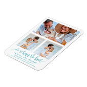 Het binden van de knoop die sparen Datum 3 Foto Magneet (Linkerzijde)