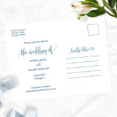 Het binden van de knoop die sparen de Datum Foto Briefkaart