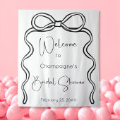 Het binden van de knoop Modern Script Vrijgezellen Wandkleed