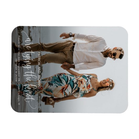 Het binden van de knoop van de knoop sparen de Dat Magneet (Horizontaal)