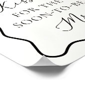 Het binden van de knoop Vrijgezellenfeest Raad hoe Poster (Hoek)