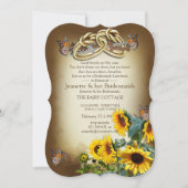 Het binden van de Knot Bridemaids Partij Kaart (Voorkant)