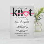 Het binden van de Uitnodiging van de Wedde van de  (Staand voorkant)