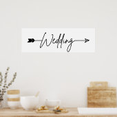 Het binden van deze manier poster van het pijlrech (Keuken)