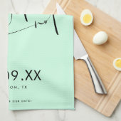 Het binden van het Groene Manuscript van de Munt v Theedoek (Quarter Fold)