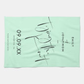 Het binden van het Groene Manuscript van de Munt v Theedoek (Horizontaal)