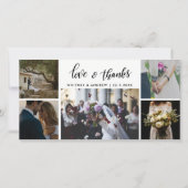 Het binden van het Vijf Foto's van de Liefde & van Bedankkaart (Voorkant)