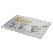 Het binnenbrengen van de kaas (met olijven) snijpl snijplank (Hoek)