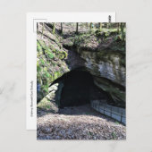 Het binnengaan van de grot - Briefkaart (Voorkant / Achterkant)
