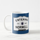 Het binnenkomen van Norwell Koffiemok (Links)