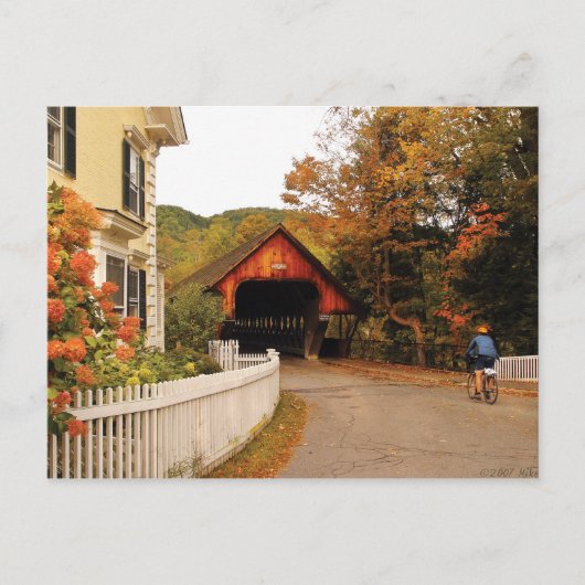 Het binnenkomen van Woodstock Briefkaart (Voorkant)