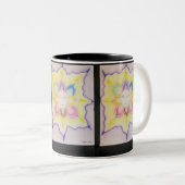 Het binnenlicht tweekleurige koffiemok (Voorkant rechts)