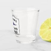 Het binnenvaren van Martha's wijngaard Shot Glas (Rechts)