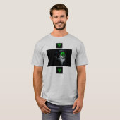 HET BIOLOGISCH GGO IS BIOTERRORISME T-SHIRT (Voorkant volledig)