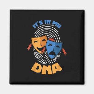 Het bioscoopmasker zit in mijn DNA Musical Lover M Magneet