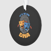 Het bioscoopmasker zit in mijn DNA Musical Lover M Ornament (voorkant)