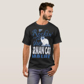 Het Birman Kat Vader Leven Roken Vaderdag T-shirt (Voorkant volledig)