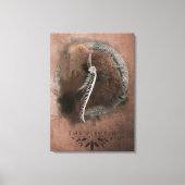 Het Bison II - Gewikkeld Canvas (Voorkant)