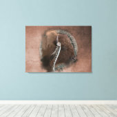 Het Bison II - Gewikkeld Canvas (Insitu (Houten vloer))