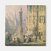 Het bisschoppaleis in Wurzburg Magneet (Voorkant)