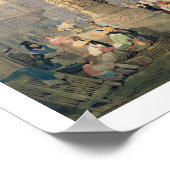 Het bisschoppaleis in Wurzburg Poster (Hoek)