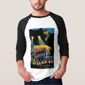 Het Black Cat Movie Poster T-shirt