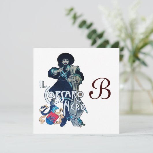 HET BLACK CORSAIR MONOGRAM Gold Aankondiging (Staand voorkant)