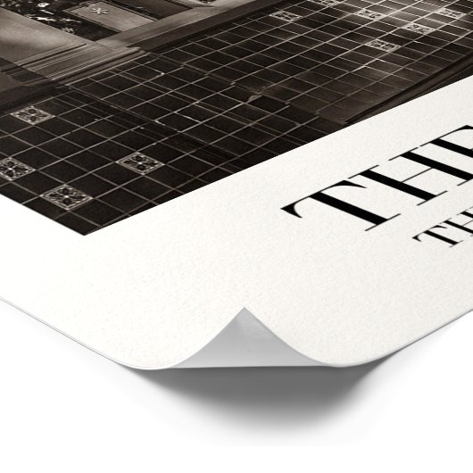 Het Black Dog Poster (Hoek)