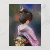 Het Black Obi-briefkaart Briefkaart (Voorkant)