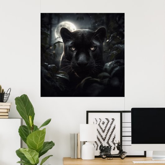 Het Black Panther Poster (Thuiskantoor)