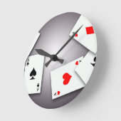 HET BLACKJACK DIE VAN DE POOK VAN DE SPELEN VAN RONDE KLOK (Hoek)