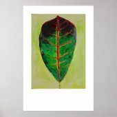 Het blad poster (Voorkant)