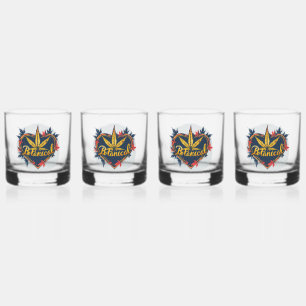 Het blad 'Rancho' Shot Glass Set Whisky Glas