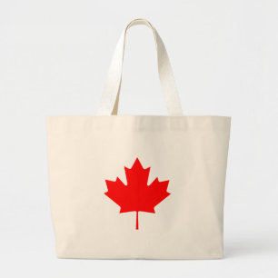 Het Blad RedTransp van de esdoorn de Giften van Za Grote Tote Bag