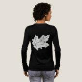 Het blad 🍁 Tri-Blend shirt (Achterkant)