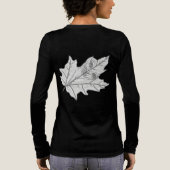 Het blad 🍁  Tri-Blend shirt (Achterkant)