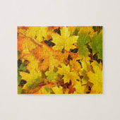 Het Blad van de herfst kleurt de Viering van het L Legpuzzel (Horizontaal)