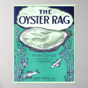 Het  Blad van de Muziek Hoesje kopieert OYSTER RAG Poster