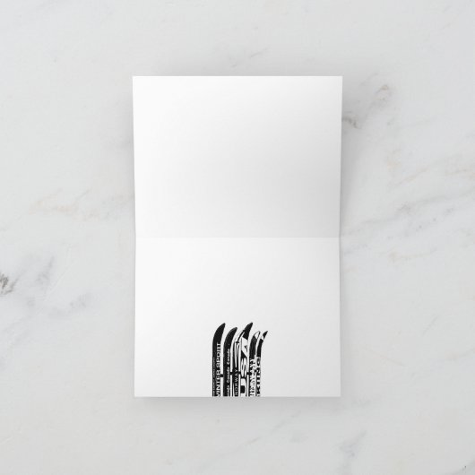 Het Blad van de Sneeuw van de Kaart van de (Binnen)