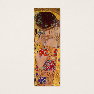 Het  Bladwijzer Kiss van Gustav Klimt Mini Visitekaartjes