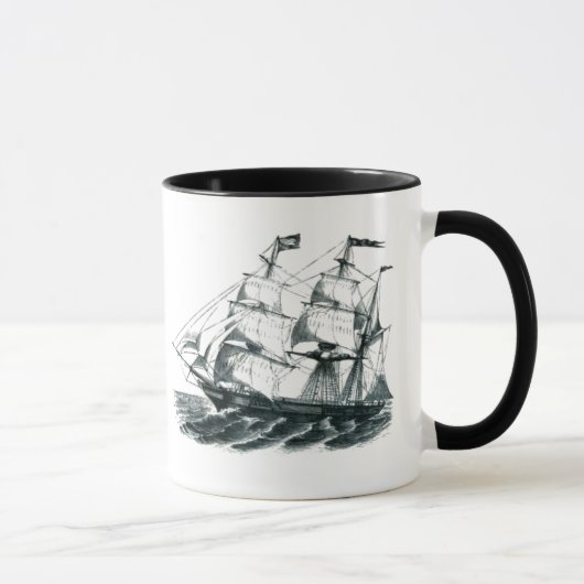 Het Bladwijzer van de Bark "Florida" dat het schip Mok (Rechts)