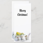 Het Bladwijzer van de kerstkaasvakantie binnenhale (Voorkant / Achterkant)