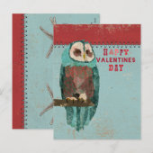 Het blauw bloost het Briefkaart van de (Voorkant / Achterkant)