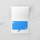 Het blauw dankt u Kaarten (Binnen)